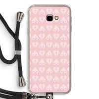 Ass 'n Titties: Samsung Galaxy J4 Plus Transparant Hoesje met koord