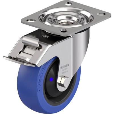 Blickle LEX-POBS 100XKA-FI RVS zwenkwiel Wieldiameter: 100 mm Draagvermogen (max.): 150 kg 1 stuk(s)