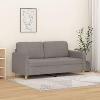 Tweezitsbank 140 cm stof taupe