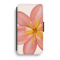 Pink Ellila Flower: iPhone XR Flip Hoesje