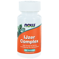 NOW IJzer Complex Tabletten