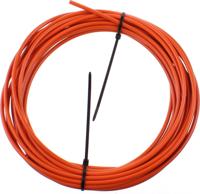 Elvedes rem buitenkabel 5mm (10m)oranje liner 1125tef-9-10
