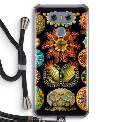 Haeckel Ascidiae: LG G6 Transparant Hoesje met koord