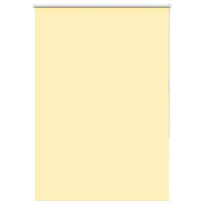 Rolgordijn verduisterend 115x150 cm stofbreedte 110,7 cm geel