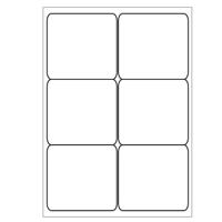 A4 etiketten 99,1 x 93,1 mm wit 100 vel huismerk