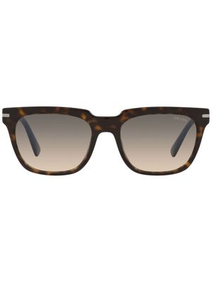 Prada Eyewear lunettes de soleil PR 04YS à monture carrée - Vert