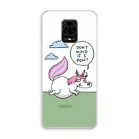 Unicorn: Xiaomi Redmi Note 10 Lite Transparant Hoesje