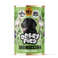 DOBRY PIES Lamb with eggplant - natvoer voor honden - 400g