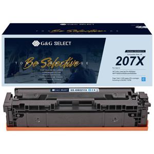 G&G Toner vervangt HP 207X Compatibel Cyaan W2211X(207X) GS-HW2211X(207X)