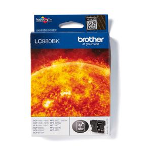 Brother LC-980BK inktcartridge 1 stuk(s) Origineel Zwart