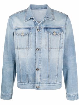 Billionaire veste en jean All Over BB - Bleu