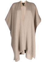 VOZ fine-knit alpaca duster - Marron