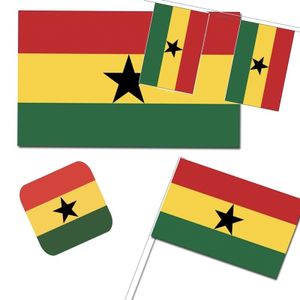 Feestartikelen Ghana versiering pakket