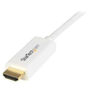 StarTech.com Mini DisplayPort-naar-HDMI-converterkabel 2 m 4K wit