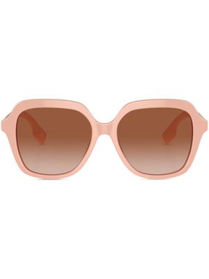 Burberry Eyewear lunettes de soleil Joni à logo - Rose