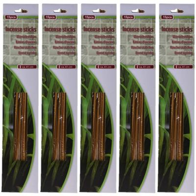 Citronella wierook sticks - 75x - 41 cm - citrusgeur - geursticks