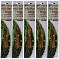 Citronella wierook sticks - 75x - 41 cm - citrusgeur - geursticks