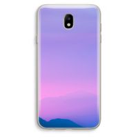 Sunset pastel: Samsung Galaxy J7 (2017) Transparant Hoesje