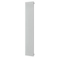 Plieger Antika Retto designradiator verticaal middenaansluiting 1800x295mm 994W wit 7253212