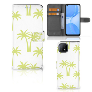 OPPO A73 5G Hoesje Palmtrees