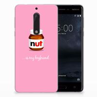 Nokia 5 Siliconen Case Nut Boyfriend - thumbnail