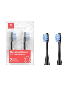 Oclean Standard Clean Opzetstukjes voor Elektrische Tandenborstel - 2 Stuks - zwart