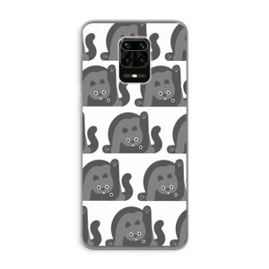 Cats: Xiaomi Redmi Note 9 Pro Transparant Hoesje