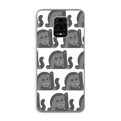 Cats: Xiaomi Redmi Note 9 Pro Transparant Hoesje
