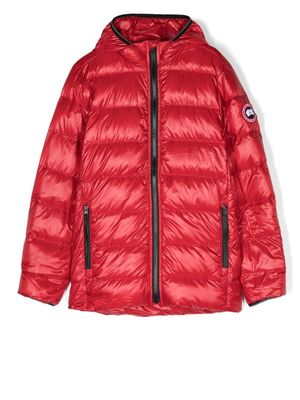 Canada Goose Kids doudoune Crofton - Rouge