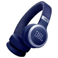 JBL Live 670 NC On Ear koptelefoon Draadloos, Bluetooth Blauw Noise Cancelling Vouwbaar, Afstandsbediening, Surround sound
