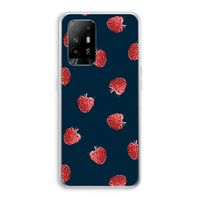 Framboosjes: Oppo A95 5G Transparant Hoesje