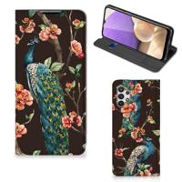 Samsung Galaxy A32 5G | Hoesje maken | Pauw met Bloemen