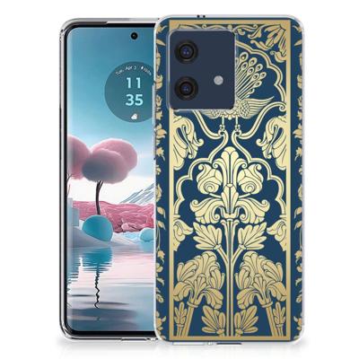 Motorola Edge 40 Neo | TPU Case | Beige Flowers