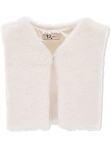 Tulleen gilet en fourrure artificielle - Blanc