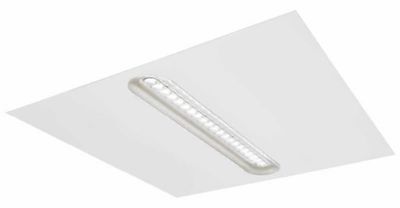 Kantoor LED verlichting Molior Line 1 lijn 14W 1520 lumen 3000K 592x592 wit