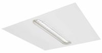 Kantoor LED verlichting Molior Line 1 lijn 14W 1520 lumen 3000K 592x592 wit Kantoor LED verlichting Molior Line 1 lijn 14W 1520 lumen 3000K 592x592 wit