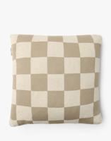 Marc O'Polo Rykki sierkussen Dark sand 50x50