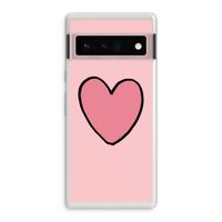 Hartje: Google Pixel 6 Pro Transparant Hoesje