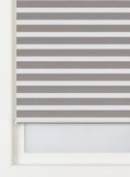 HEMA Duo rolgordijn structuur lichtdoorlatend bruin (bruin)