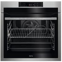 AEG BPE742080M Inbouw oven Zilver