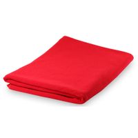 Badhanddoek / handdoek extra absorberend 150 x 75 cm rood - thumbnail