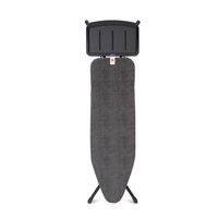 Brabantia Strijkplank B - 124x38 cm Denim Black met solide stoomunithouder - thumbnail