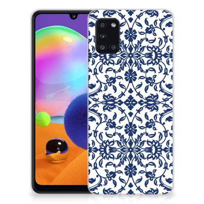 Samsung Galaxy A31 | TPU Case | Flower Blue