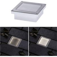 Paulmann Brick 94336 Vloerinbouwlamp LED vast ingebouwd LED 3 W Aluminium, Grijs