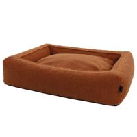 Hondenbed Cocoon Xavi Teddy Copper in 2 maten