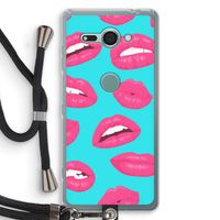 Bite my lip: Sony Xperia XZ2 Compact Transparant Hoesje met koord