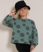 bloemen trui ballonmouw