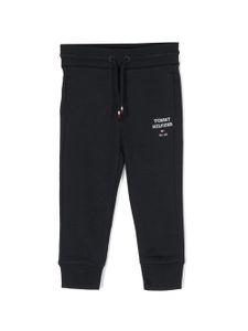 Tommy Hilfiger Junior pantalon de jogging à logo imprimé - Bleu