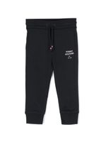 Tommy Hilfiger Junior pantalon de jogging à logo imprimé - Bleu