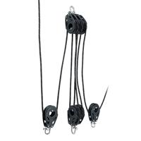 Harken Vang-master 75mm 6:1 Vertraging, Dubbel Default